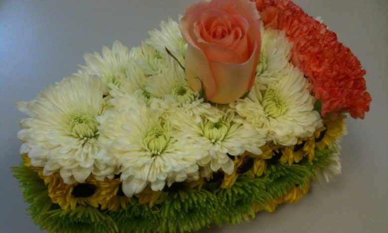 گل آرایی خلاقانه کیک