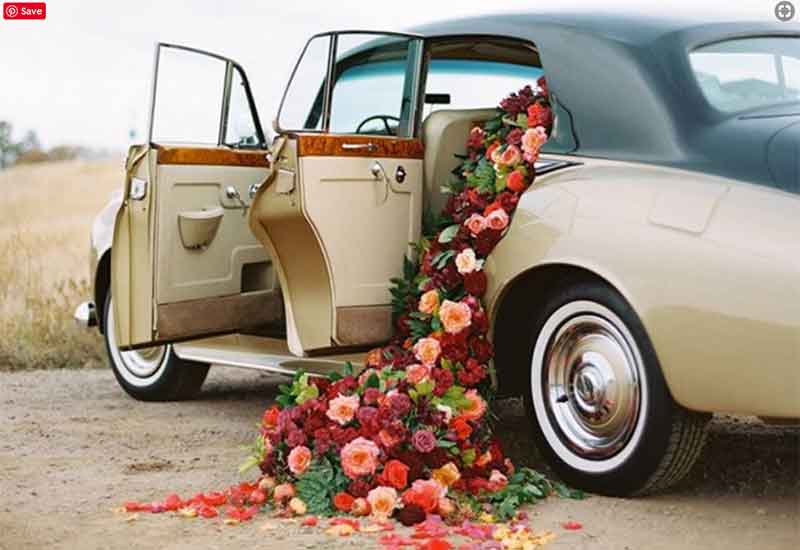 گل آرایی عروسی